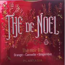 Plantasia The Noir Bio The Noel 24 sachets boite metal 36gr