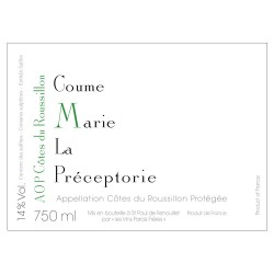 Domaine de la Préceptorie Coume Marie Blanc Cotes du Roussillon 75cl